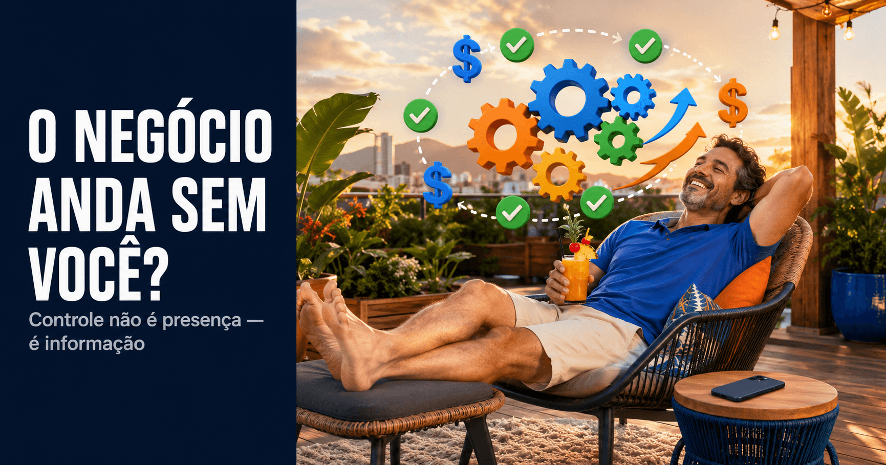 "A empresa não anda sem mim": o paradoxo que prende o dono à operação