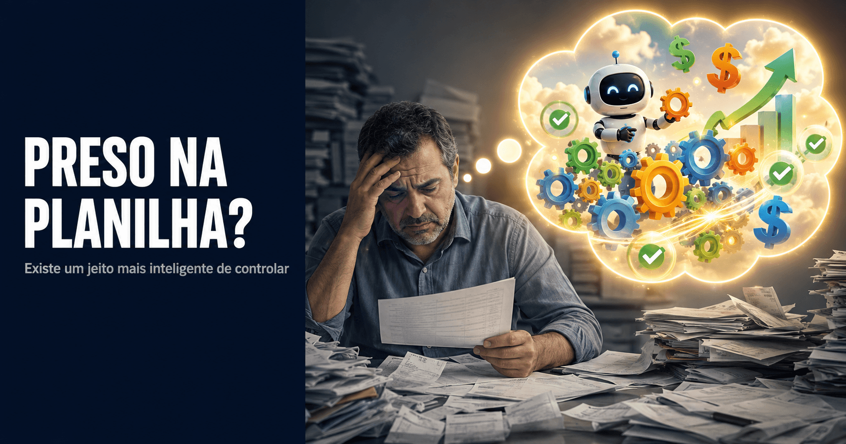 O "sistemão" na planilha x um sistema inteligente: a diferença que você paga sem ver